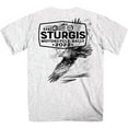 thumbnail image 3 of 2022 Sturgis Motorcycle Rally SPB1026 Men’s Pencil Eagle Ash T Shirt Large, 3 of 5