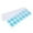 Blue, variant on 14 Cube +TPE Ice Tray With Lid Ideal For Freezing Drinks Ingredients Easy Release Flexible For Everyday Use Rubber Ice Cubes Silicone Freezer Containers Silicone Stacking Rings Crushed Ice Tray