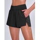 thumbnail image 4 of Womens High Waisted Running Shorts V Side Split Quick Dry Workout Athletic Shorts with Pockets 2025, 4 of 4