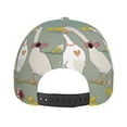 thumbnail image 6 of Fotbe Cute Farm Birds Baseball Cap, Cute Farm Birds Print Dad Hat,Outdoor Hat,Adjustable Sports Cap, Perfect For Activities, 6 of 9