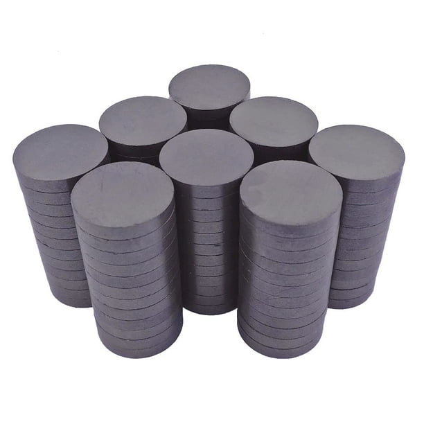Imanes redondos para manualidades, Skilled Crafter, 25 mm x 4 mm, 100 unidades