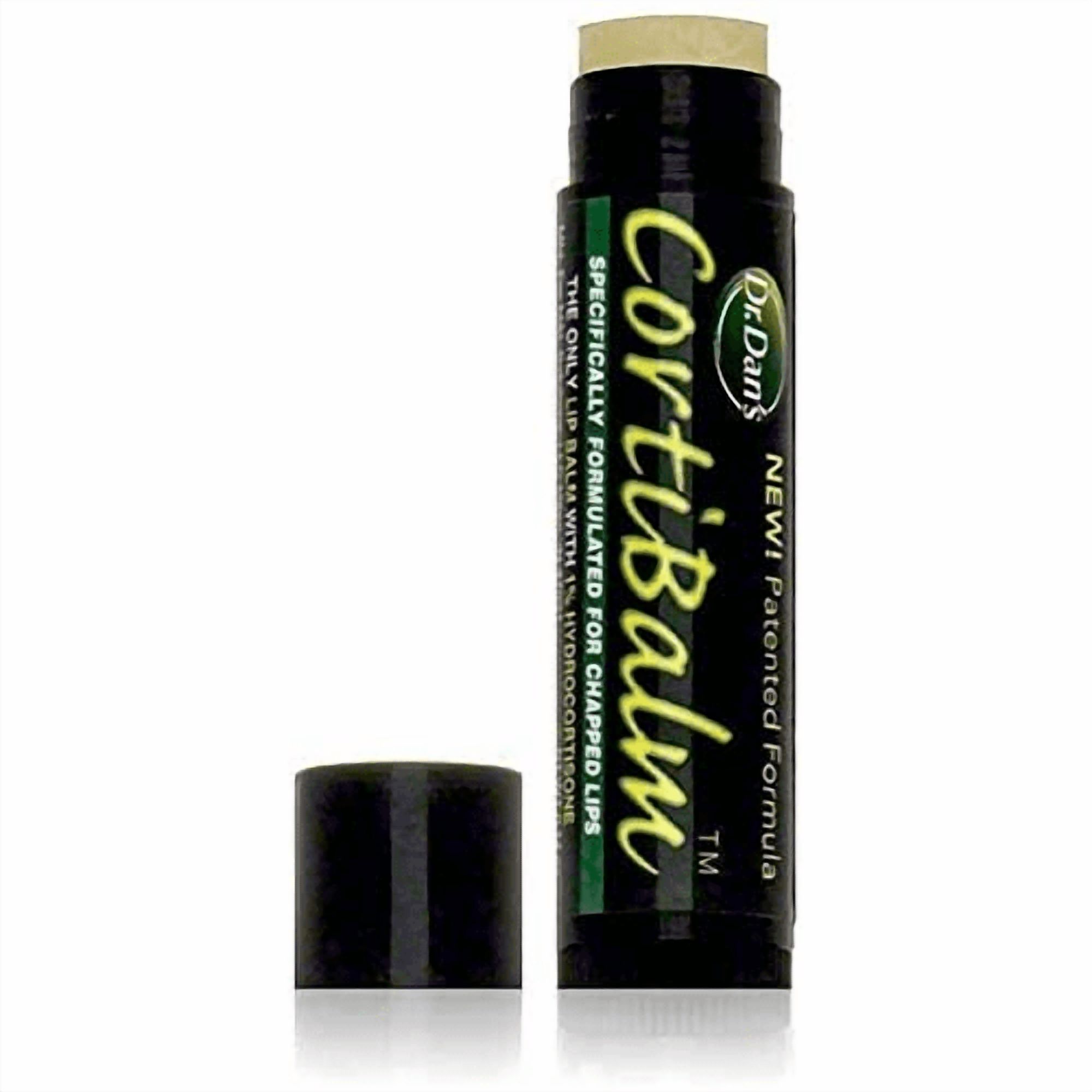 Dr. Dans CortiBalm Lip Balm Patented Formula 0.14 Ounces (3-Pack)