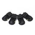 thumbnail image 1 of Baohd 4pack/lot Warm And Waterproof Dog For All-Weather Adventures Dog Paw Protector black 1Set, 1 of 6