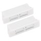 thumbnail image 5 of Pestillos magnéticos de plástico blancos 40 x 14 x 11mm 2 paquetes, 5 of 5