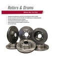 thumbnail image 4 of DK1627-6D Front Drilled Rotors and Semi-Metallic Brake Pads, 4 of 9