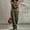 Blackish Green, variant on LEKODE Women Rompers and Jumpsuits Cotton Linen Jumpsuits for Women Summer Halter Jumpsuits for Women Loose Overalls Sleeveless Boho Jumpsuit Ruched Romper Casual Outfits for Women Blackish Green L