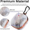 thumbnail image 3 of Funda compatible con Samsung Galaxy Buds Pro 2021, elegante protector de cuerpo completo con revestimiento rígido y funda con llavero, parachoques para Samsung Galaxy Buds 2 2021 / Samsu, 3 of 5