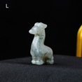 thumbnail image 3 of PENGXIANG Statue de Faon Collection Naturelle Mignonne Pierre Miniature Sculptée Décoration de Guérison, 3 of 5