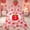 Pink B, variant on Feelyou Pink Red Strawberry C Letter Full Size Comforter Sets for Kids, Kawaii Cartoon Fruit Bedding Comforter Set, Pink Reversible, 3pcs, 1 Comforter and 2 Pillowcases