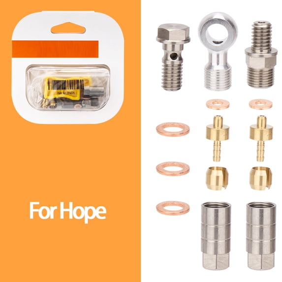 Mountain Bike Hydraulic Disc Brake Hose Connector Set Bicycle Hydraulic Joint Replacement Parts Bh90 Bh59