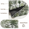 thumbnail image 6 of 6'x9' Area Rugs, Green Tropical Leaves Indoor Outdoor Area Rug for Living Room Bedroom, Summer Palm Trees Botanical Washable Bathroom Rugs Kitchen Floor Carpet Mats Home Decor Aesthetic, 6 of 8