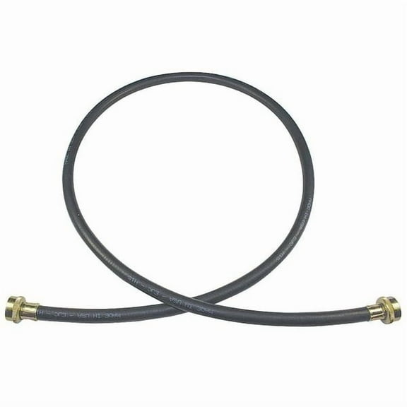 E. James Wash Machine Hose, Female, Female, 10ft, PK2 3810FF