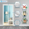 thumbnail image 3 of Hands-Free Mesh Curtain, Magnetic Screen Door with Durable Magnetic Closure, Self Sealing Heavy Duty Mesh, Portable and Washable for Any Door - Fresh Air Circulation, Size:, 3 of 5