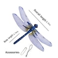 thumbnail image 3 of Lunxisen 1 Pcs Simulated Mosquito Repellent Outdoor Hanging Ornament Colorful Patio Garden Decor for Pest Control, 3 of 8