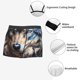 thumbnail image 3 of Balery Vintage Blue Floral Wolf Calzoncillos bóxer para hombre, ropa interior de algodón suave y transpirable con cinturilla de nailon-XX-Large, 3 of 5