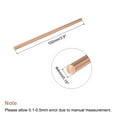 thumbnail image 2 of Unique Bargains 4mm Dia. 100mm Length Solid Copper Round Rod Lathe Bar Stock for DIY Craft, 2 of 4