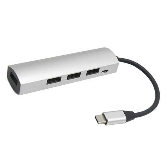 Amdohai Usb C Splitter Type-c3.1 HUB 4 Ports Docking Station Type-c HUB USB3.0 Multiple Port Deconcentrator