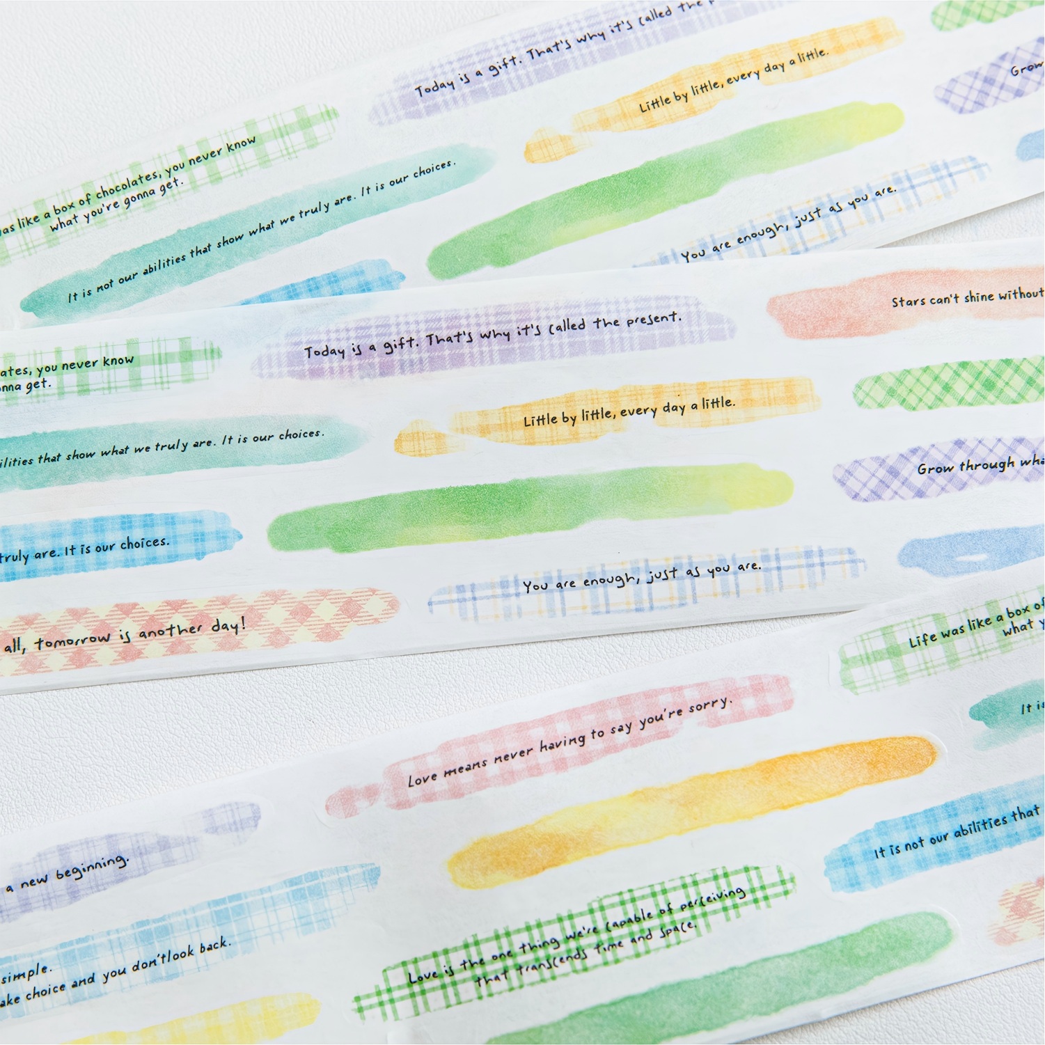 6 Rolls Washi Tape Set, Scrapbook Crafts Floral Decorative Masking Tape for Journaling Planner Card Making Album Art Teacher Classroom Supplies