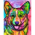 thumbnail image 3 of Dean Russo Collection 15x18 Black Modern Framed Museum Art Print Titled - Corgi II, 3 of 5