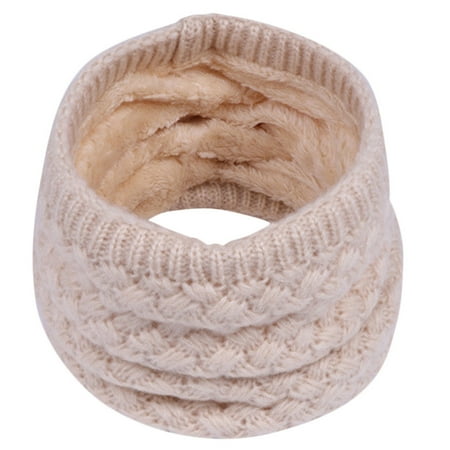 

koaiezne Knitted Winter Neck Scarves Collar Scarf Baby Warm Girls kids Children Boys Baby Care Baby Mittens Winter Girl Live Face Wipes