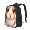 thumbnail image 1 of Balery Cartoon Guinea Pig Mochila para hombre y mujer - Tela Oxford 600D resistente - Gran capacidad, resistente al agua, ideal para la escuela, viajes y senderismo, 1 of 6