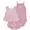 Purple/White Gingham, variant on Baby Outfit Sets, 3-Piece, Sizes 0/3-24 Months