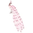 thumbnail image 5 of Northlight Peacock with Glitter and Faux Jewels Christmas Decoration - 20" - Light Pink, 5 of 9