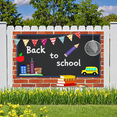 thumbnail image 6 of Colorful Design School Banner Polyester Material Classroom Backdrop for Back to School Classroom Decoration Educational Event Kid's Room, 6 of 6