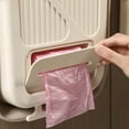 thumbnail image 6 of Foldable Wall Mounted Trash Can - Hanging Hidden Trash Bin with Lid, Large Capacity for Kitchen Cabinet & Bathroom, Space Saving（XX）, 6 of 7