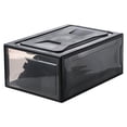 thumbnail image 1 of Transparent Shoe Box Shoes Organizers Thickened Foldable Dustproof Storage Box Stackable Combined Shoe Cabinet Sale, 1 of 4