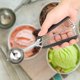thumbnail image 3 of Slatcetga Hogar 304 de Acero Inoxidable Cuchara Helado Galleta Cuchara Crema Dipper Utensilios Cocina, 3 of 8