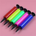 thumbnail image 3 of HUGFEGWE 1 Pcs 6.69 Inch Portable Manual Balloon Pump, Hand Air Pump for Balloons, Manual Air Pump, Mini Hand Pump for Inflatables, Pool Floats, Party Garlands, Exercise and Yoga Balls(Random Color), 3 of 7