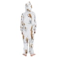 thumbnail image 3 of Soft Big Kids Onesie Pajamas Cozy Loose-Fit Jumpsuits for kids with Pockets for Christmas Lounge & Play Dogs in Various Poses, 3 of 8