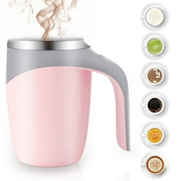 Arsvita Automatic Magnetic Stirring Coffee Mug, Self Stirring Coffee Mug, Rechargeable Automatic Stirring Coffee Mug Office, Electric High Speed Mixing Cup Household for Coffee Milk Tea