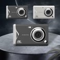 thumbnail image 1 of Ganfancp Cámara Digital 4K de Alta Definición con Pantalla Grande de 3 Pulgadas con 16X y Enfoque Automático con Escena Inteligente Liquidación 1 Cámara, 1 Cable, 1 Cordón, 1 Bolsa, 1 Manual, 1 Lecto, 1 of 7