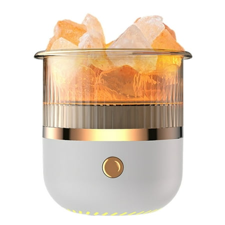 

Ruhiku GW Crystal Humidifier USB Essential Oil Diffuser with LED Light Small Portable Humidifier for Home and Office