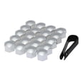 thumbnail image 5 of jiaping 5x20pcs Universal Wheel Nut Covers Lug Nut Caps Screw Protector Argent 5 Pcs, 5 of 9