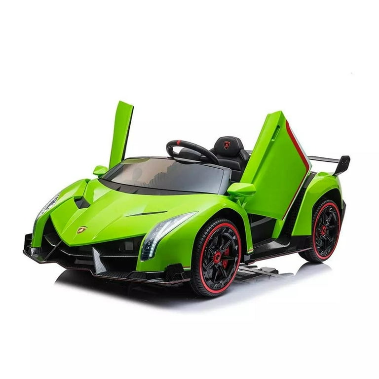 Lime green cheap lamborghini toy car