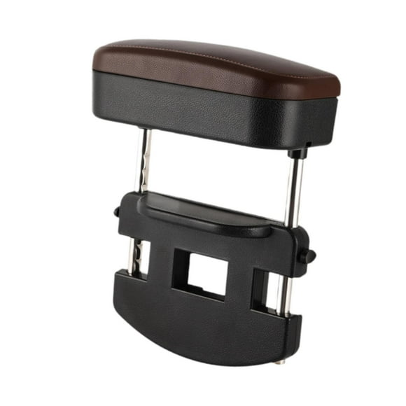 Milaget Boîte Organisatrice d'Accoudoir de Voiture Accessoires pour Lunettes de Soleil Marron