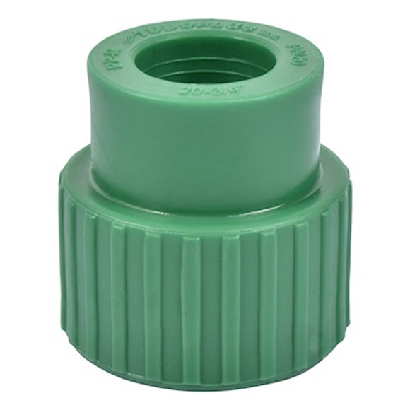 conector hembra con rosca 3/4 x 3/4 de pulgada verde tuboplus