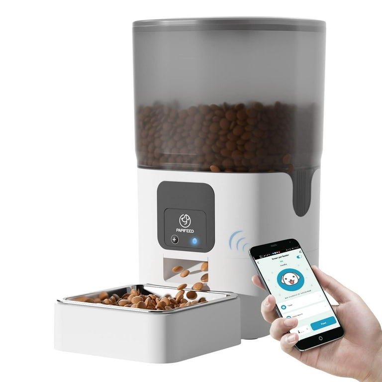 Automatic Cat Feeder with APP Control WiFi Enabled Smart Dry Food