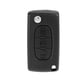 thumbnail image 2 of Funda para llave abatible, carcasa para llave abatible de 3 botones para mando a distancia de coche, funda para llavero Citroën, rendimiento de primera, 2 of 9