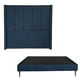 thumbnail image 1 of Base Cama Slim Dicasa Cabecera Individual Nizza Azul, 1 of 8