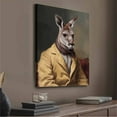 thumbnail image 2 of Vintage Kangaroo Canvas Wall Art Abstract Modern Aesthetic Print for Bedroom, Living Room, Home Decor, 2 of 8