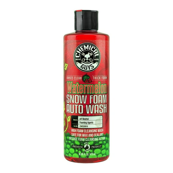 Jabón para Lavado de Autos Chemical Guys Watermelon Snow Foam 473 mL