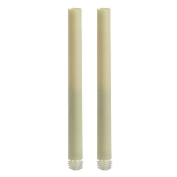 Sterno Home Candle Impressions Tapers Flameless Candles,9", 2Pack