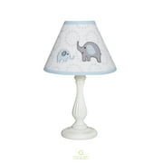 OptimaBaby Blue Grey Elephant Lamp Shade Without Base