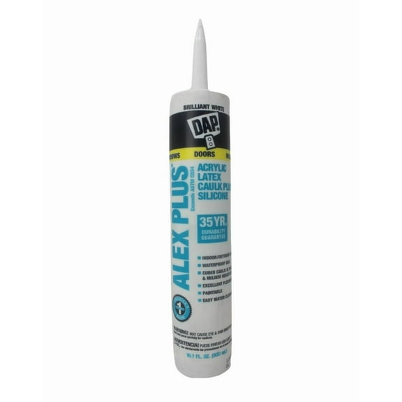 OPAL- Dap Alex Plus® All Purpose Acrylic Latex Caulk Plus Silicone