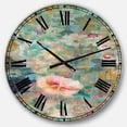 thumbnail image 1 of DesignArt Fleur Douche II Grande Horloge Murale, 1 of 2
