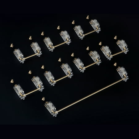 

Gold Plated Pcb Screw Stabilizer Plate Mechanical Keyboard Mounted Key Plate